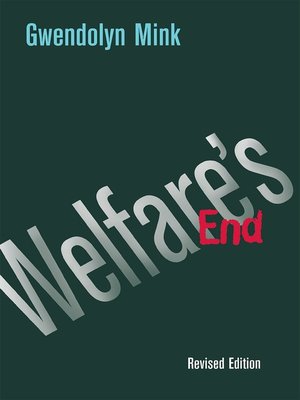 cover image of Welfare's End
